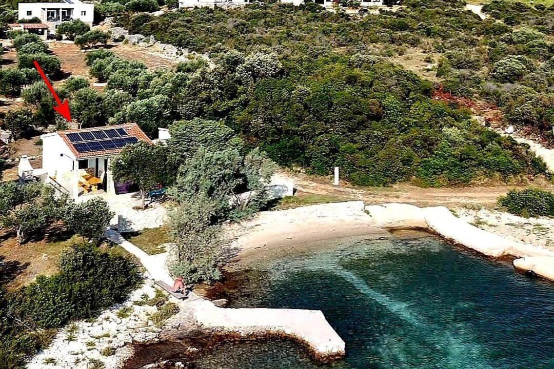 Secluded Fisherman'S Cottage Cove Zuborovica, Pasman - 321 Mrljane Exterior photo
